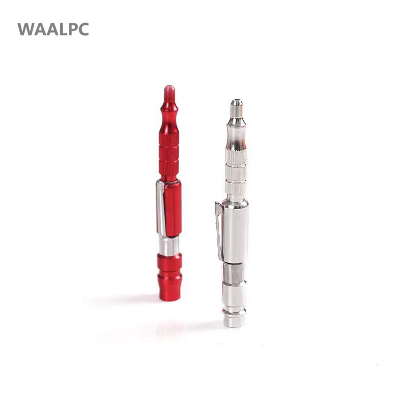 Portable Adjustable Pocket Air Blow Gun Industrial Style "M" 1/4'' Quick Plug 150 Psi Max Portable Air Blower Pen for Dust Cleaning