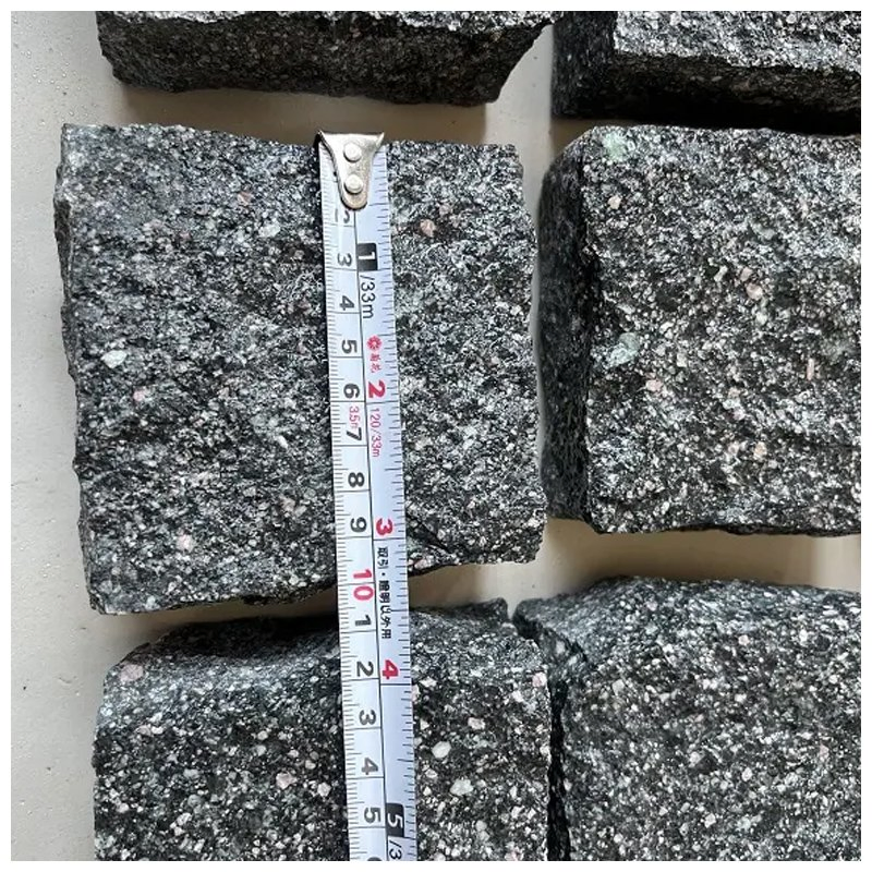 Natural Split Green Porphyry Exterior Cube Pavers