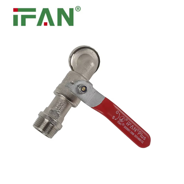 Ifan Manufacturers Brass Bibcock Tap 1/2" 3/4" Brass Bibcock Customized Brass Garden Bib Tap