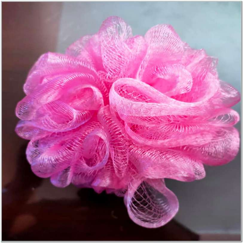 Comfortable Silicone Bath Scrub Loofah Sponge Soft Round Body Exfoliating Ball for Household Use Skin-Friendly Bath Supply