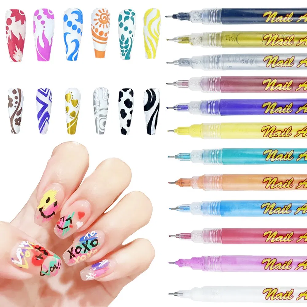 Non Toxic 3D Nail Art Pen for Kids