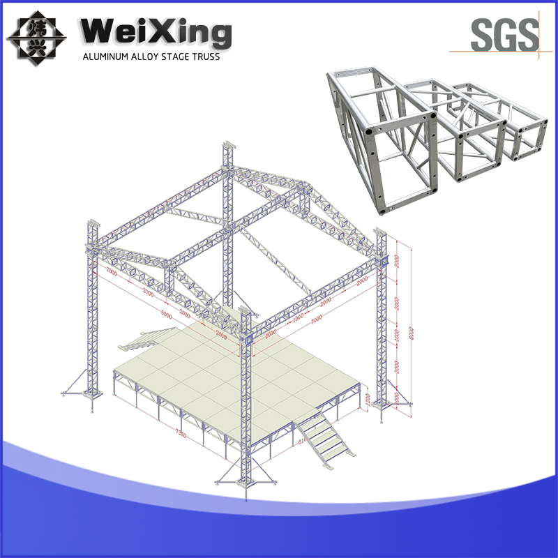 Heavy-Duty Aluminum Stage Truss Clamp for Events Setup