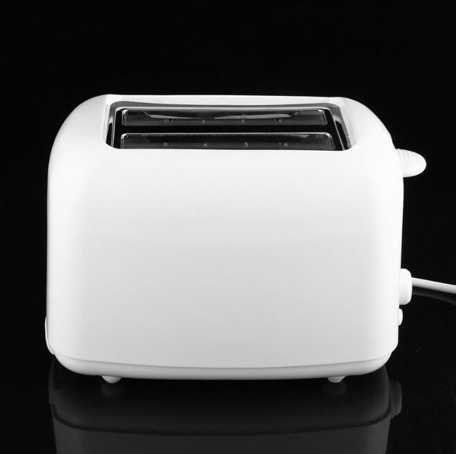 Easy to Use 2 Slice Colorful Rubber Painting Stainless Steel Bread Toaster for The Home