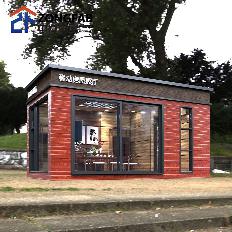 Second Hand Shipping Container Transform Renovation House with A/C Bathroom Kitchen