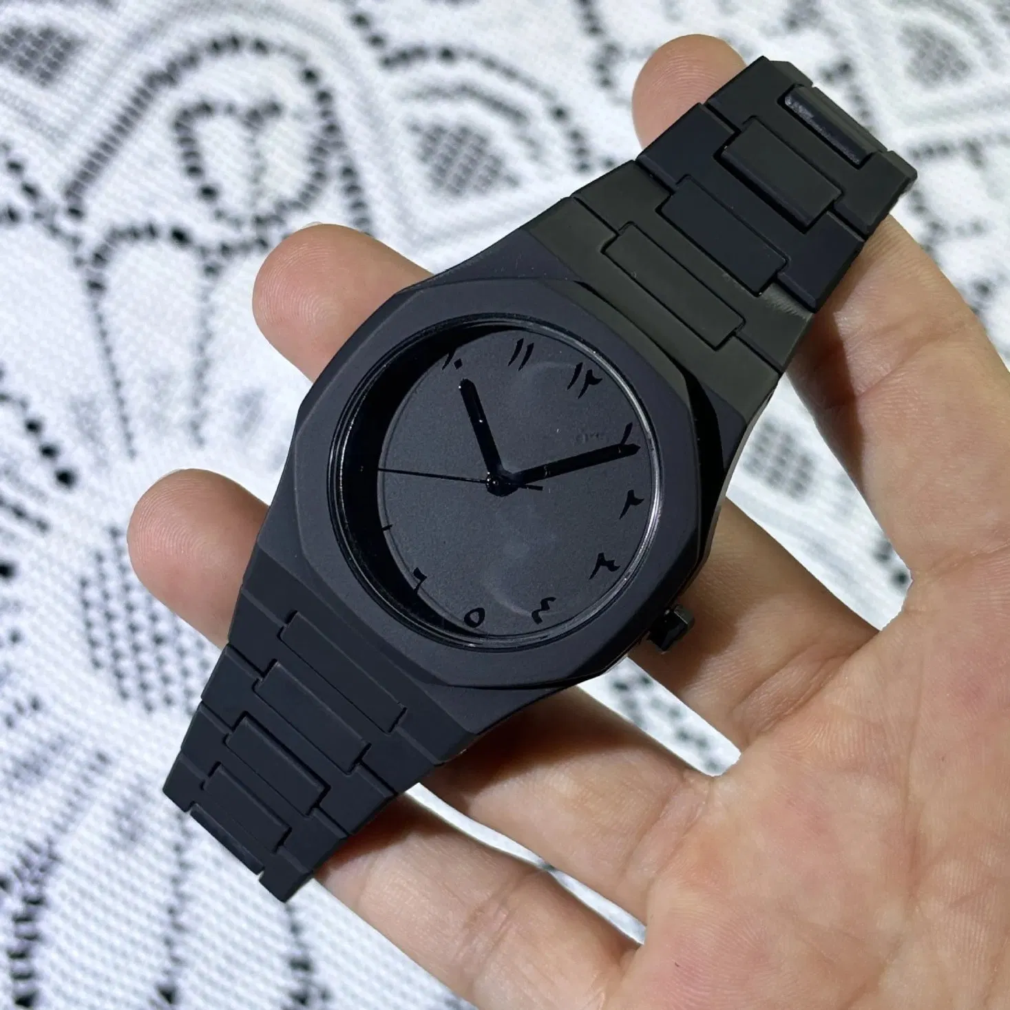 Hexagon Shape Sport Silicone Watch Waterproof Quartz Watch for Kids Men Women