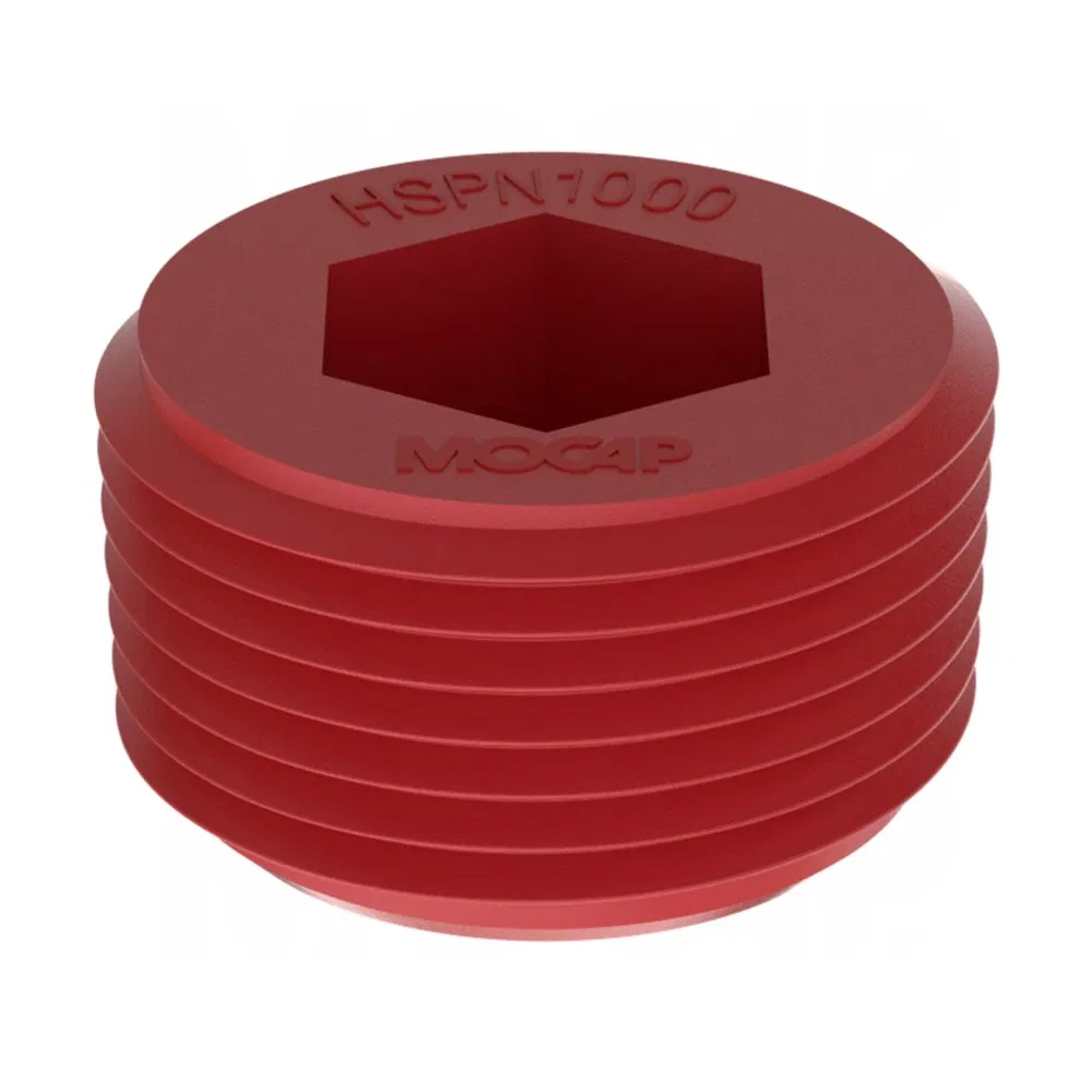 Заглушка резьбовая PP NPT шестигранная Mocap