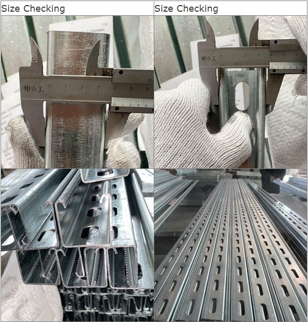 Gi Slotted C Channel 41mm*21mm, Strut Channel