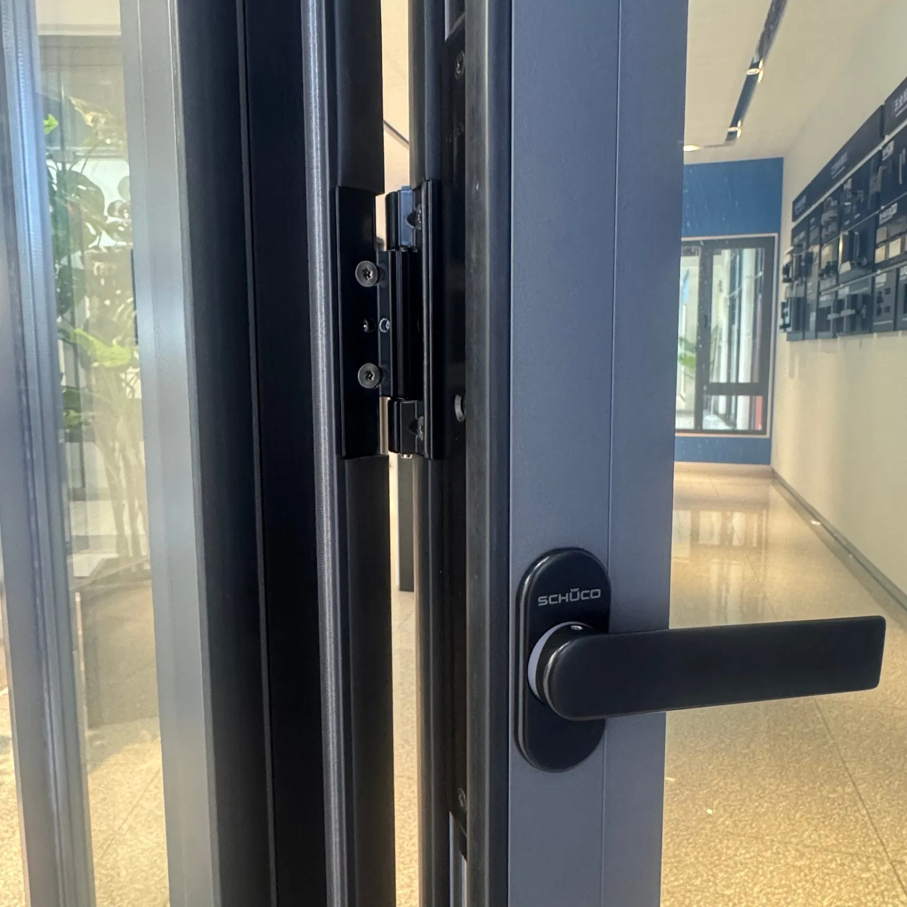 Modern design Security Folding Door As2047 Energy Efficient Aluminum Folding Door for Living Room