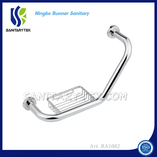 Угловой поручень для ванной и туалета из нержавеющей стали