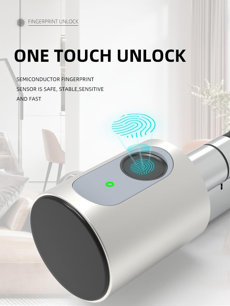 Factory Price Keyless Entry Electronic Deadbolt Lock Biometric Key Smart Lock for Front Door Smart Locks