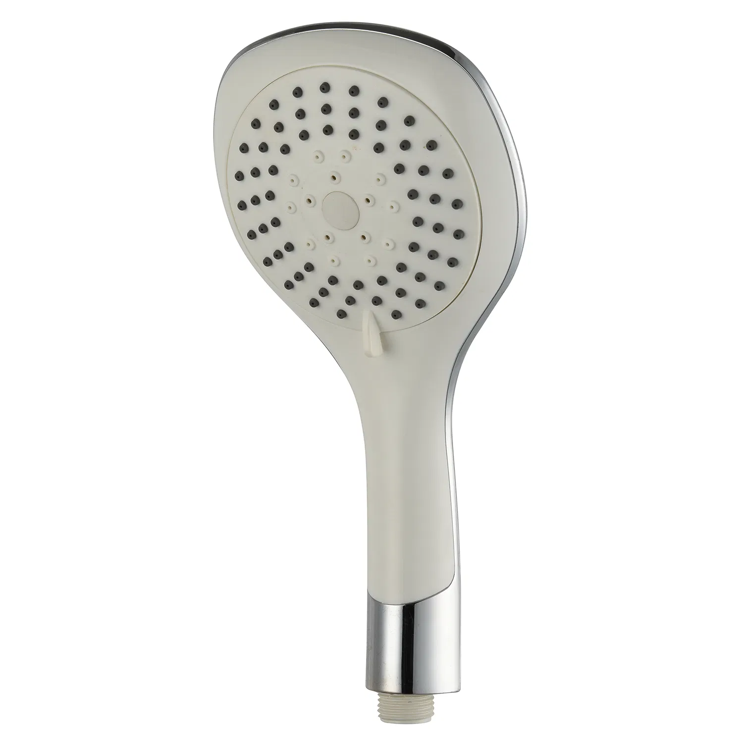 New Design ABS Single Function White Color High Pressure Water Saving Spray Handheld Shower Head