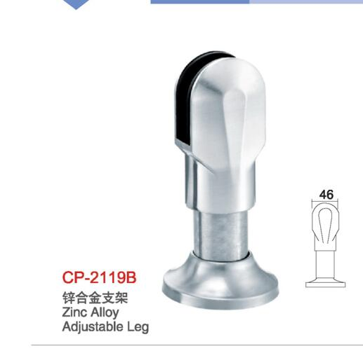 Zinc Alloy Toilet Cubicle Partition Hardware Toilet Set