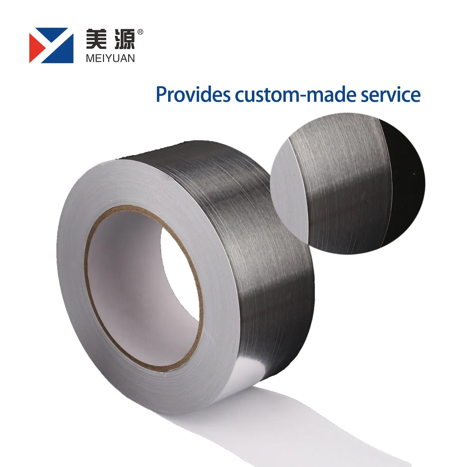 HVAC Sealing Tape Fireproof High Adhesion Aluminum Foil Adhesive Duct Tape