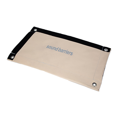 Litong Supplier PVC Mesh Coated Tarpaulin Waterproof Portable Control Decibel Noise Barrier Blanket