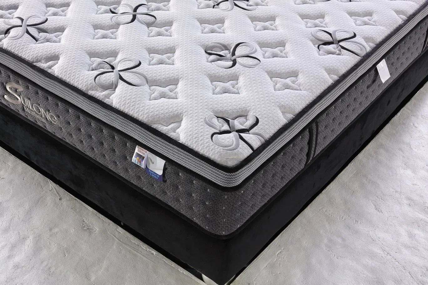 Whole Sale Mattress Double Pocket Spring Mattress with Latex (SL2009)