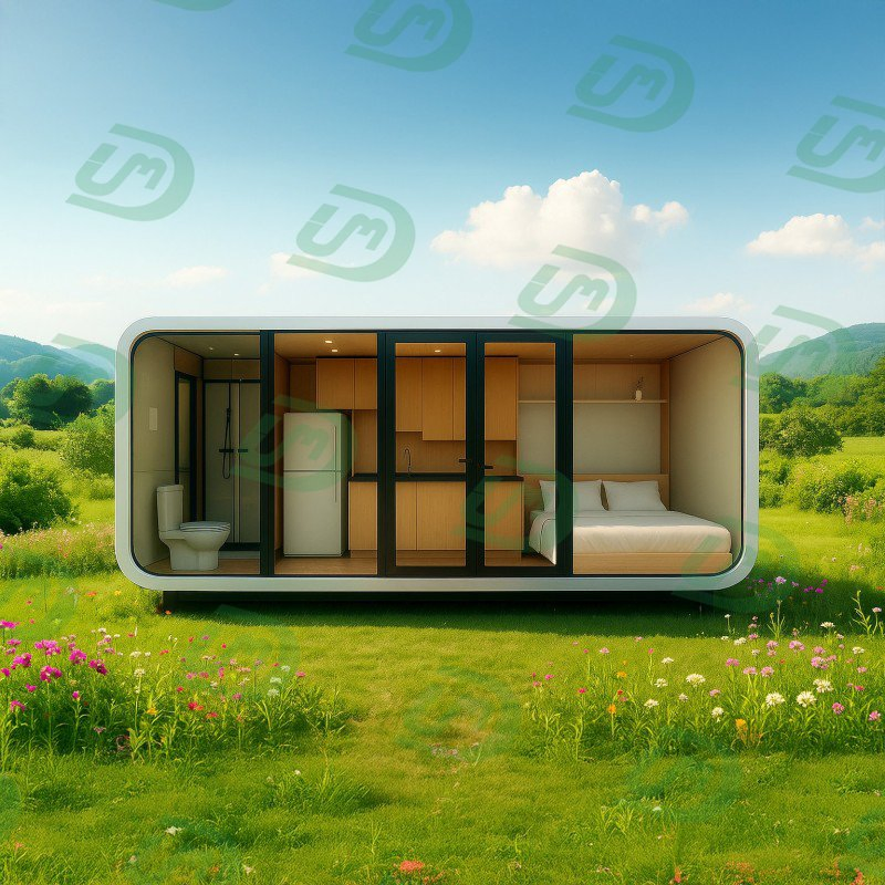 New Style Luxury Design for Living with Curtain Glass Wall Home