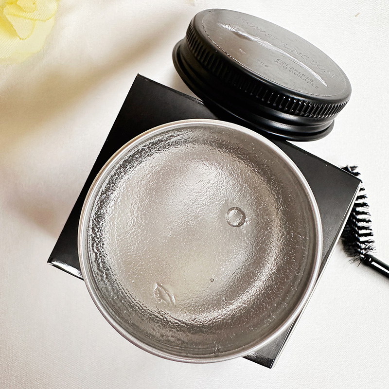 OEM/ODM Long Lasting Smudge-Proof Waterproof Styling Gel Clear Eye Brow Wax Makeup Vegan Cruelty Free Eyebrow Soap Cream with Brush