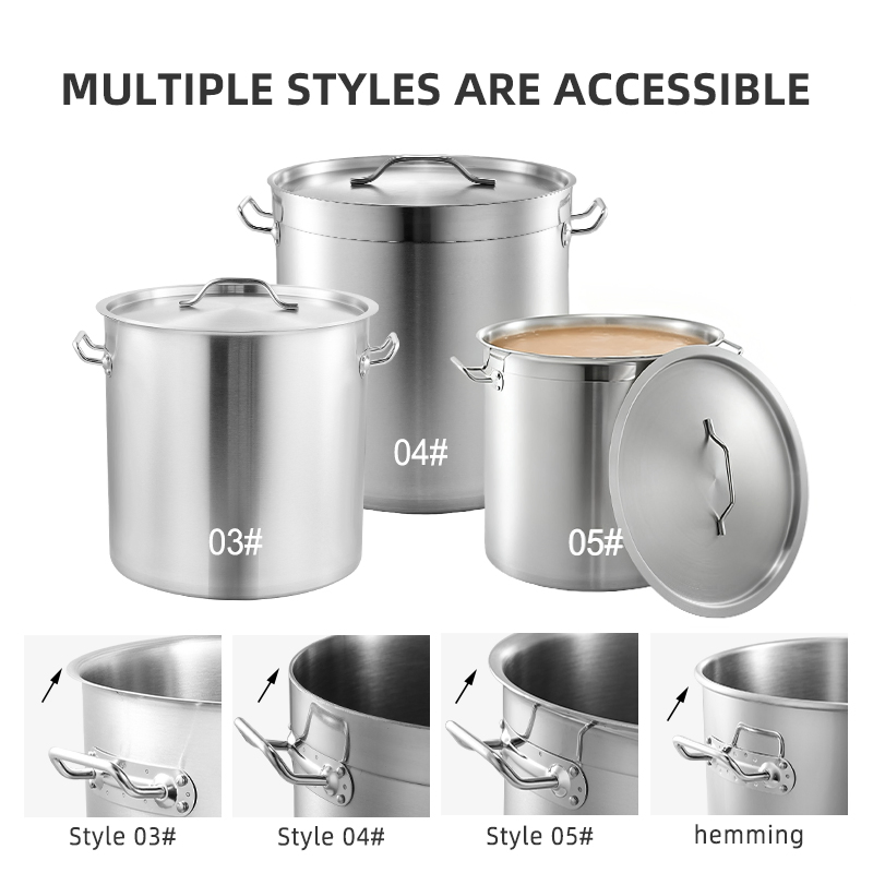 Набор кастрюль из нержавеющей стали 05 Style