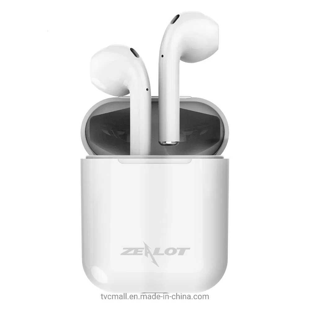 Zealot H20 Tws Bluetooth 5.0 Wireless Music Earphones Hands-Free Calling Headset with Charging Bin