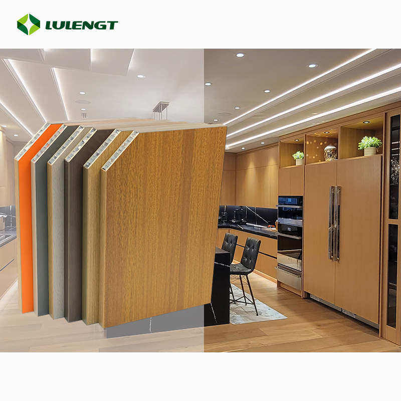 Latest Style Aluminum Honeycomb Wood Composite Panel Glue-Free Waterproof Aluminum Ceiling Board