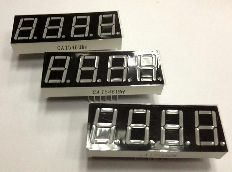Smart 0.56" 4 Digit 7 Segment LED Display for Automotive Equipment