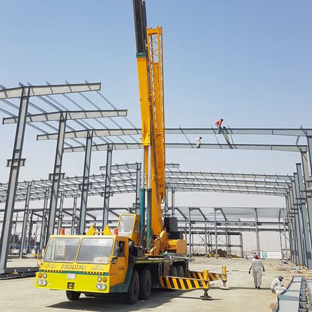 Jinggang Factory Customized Prefabricated Steel Structure Building for Industrial Warehouse Workshop