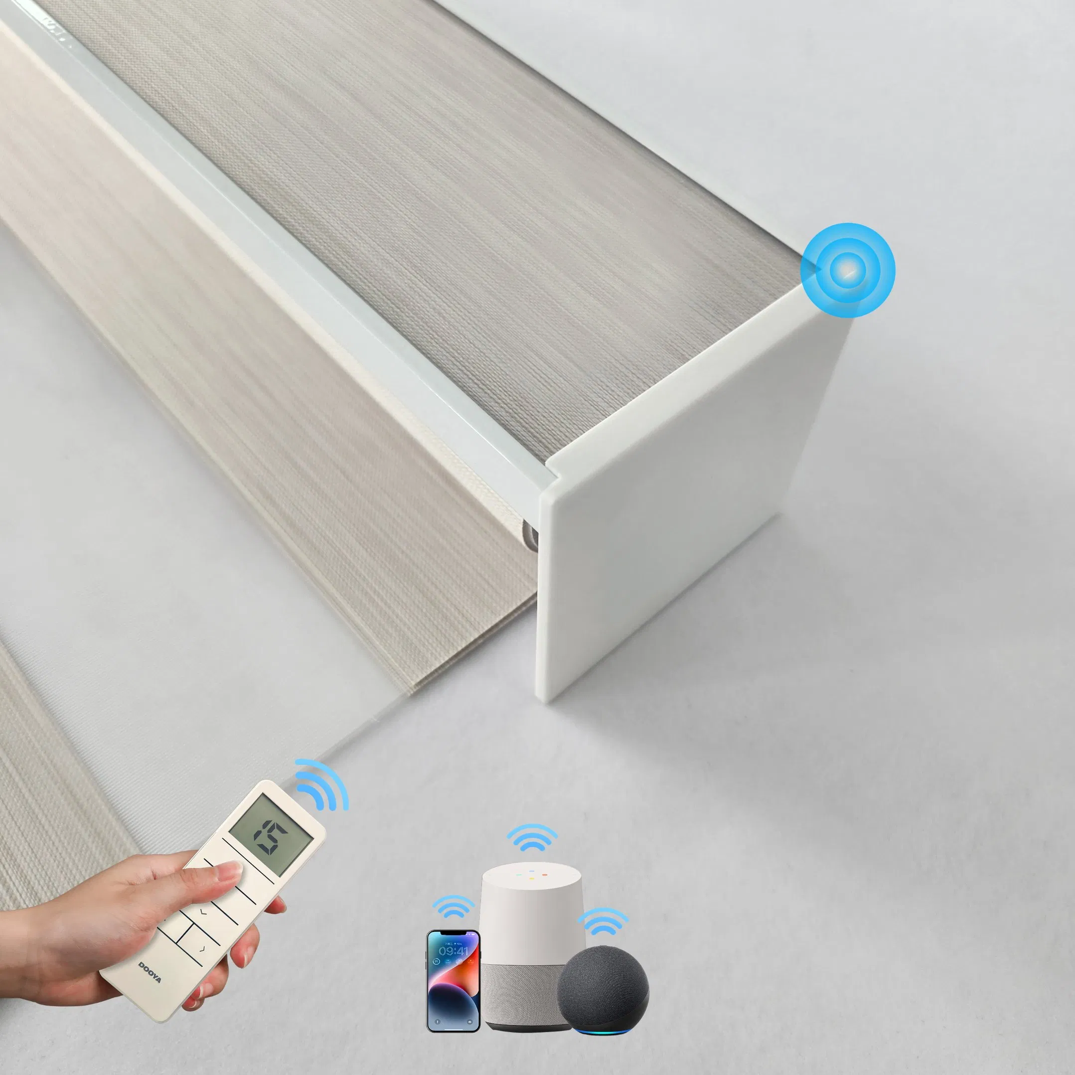 Motorized Shades Automatic Zebra Blinds