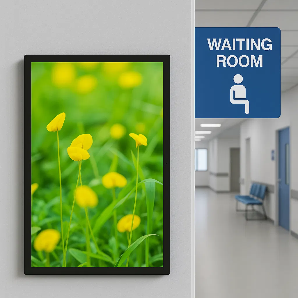 Настенный LCD-дисплей для рекламы в лифтах 43 дюйма