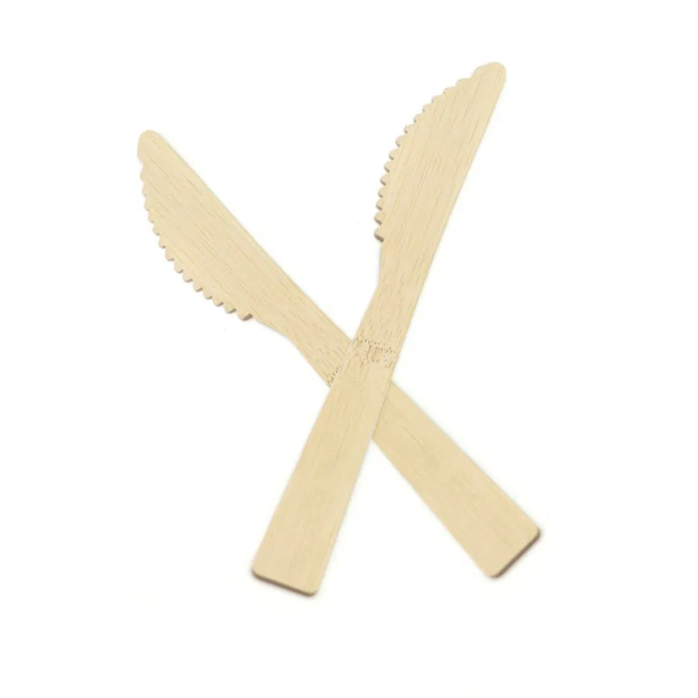 Bamboo Spork Fork 100% Biodegradable Bamboo Fork and Spoon and Knife Bamboo Cutlery