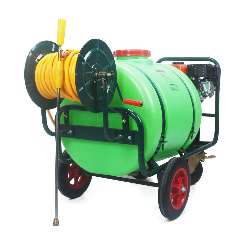 Good Sealing Wide Applicability Cart Style Gasoline Garden Sprayer