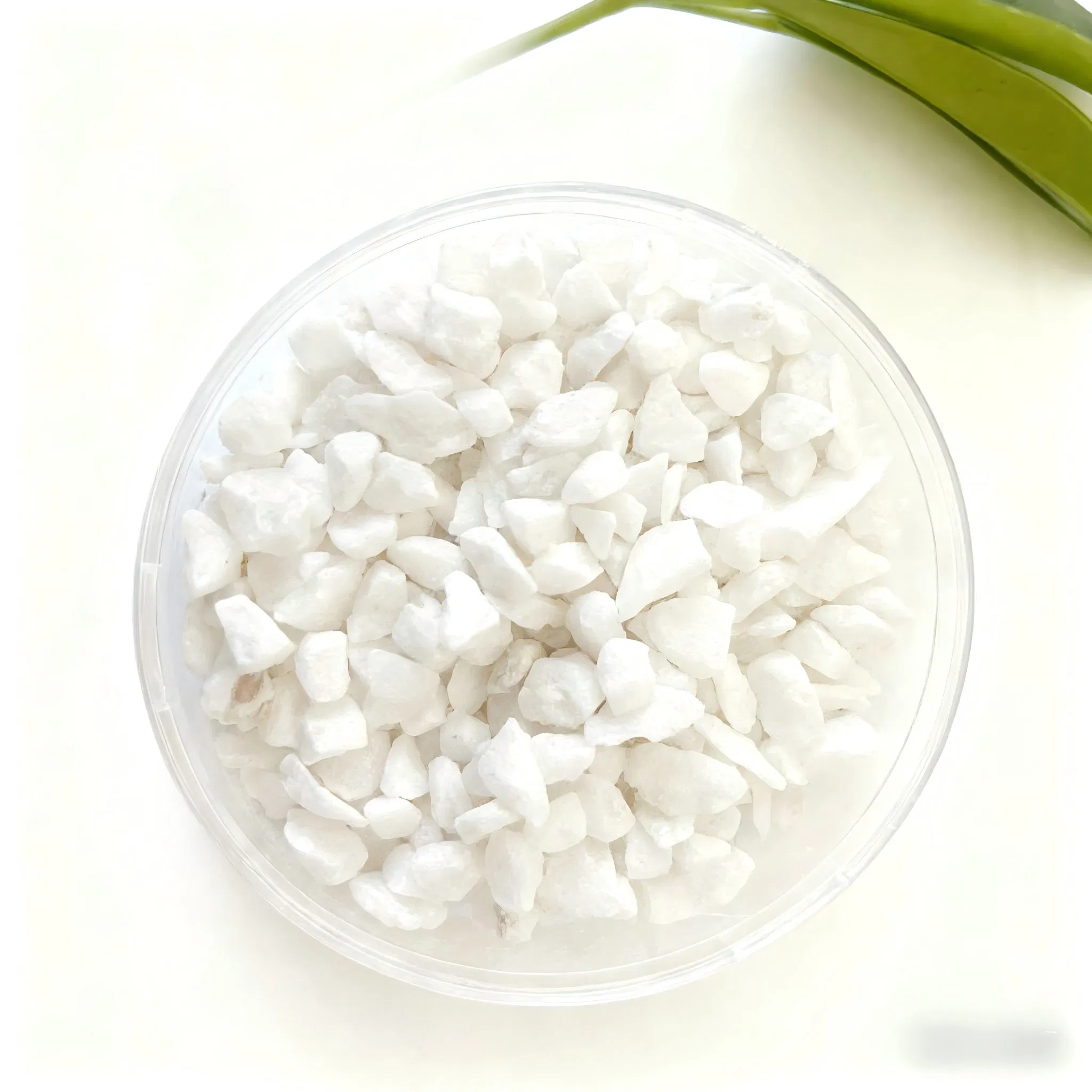 High Whiteness Decorative Gravel Calcium Pebbles for Pathway and Courtyard Design
