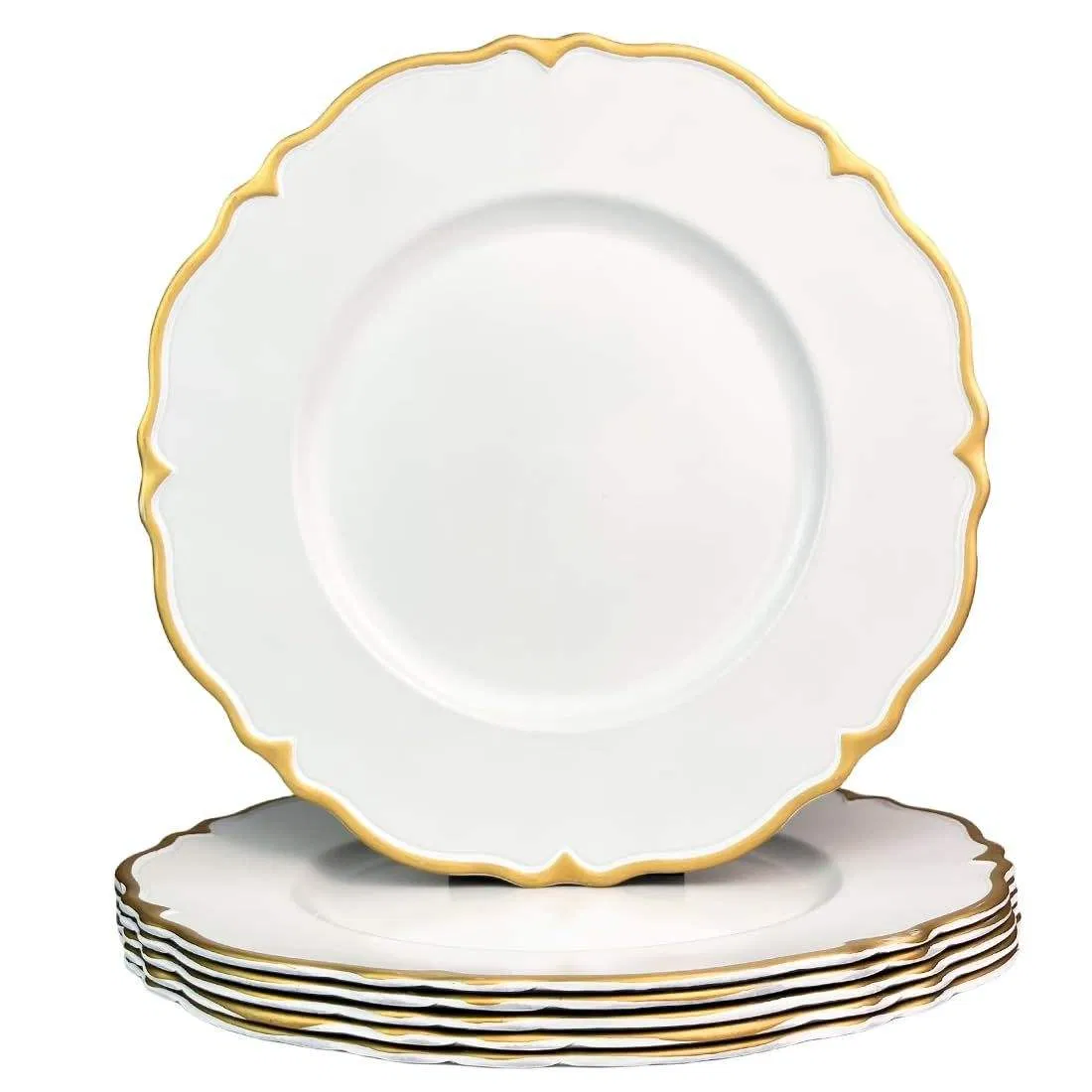 Customized Fine China Restaurant Ceramic Banquet White Plate Dinner Plates Porcelain Plate
