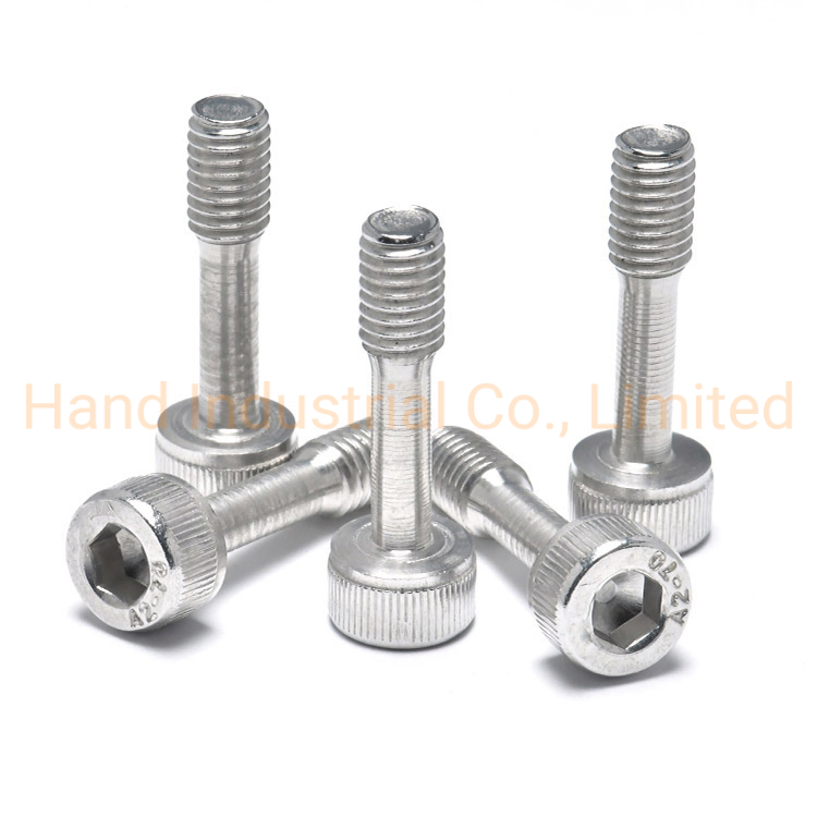 Винт стопорный M4 с накаткой, нержавеющая сталь SS304