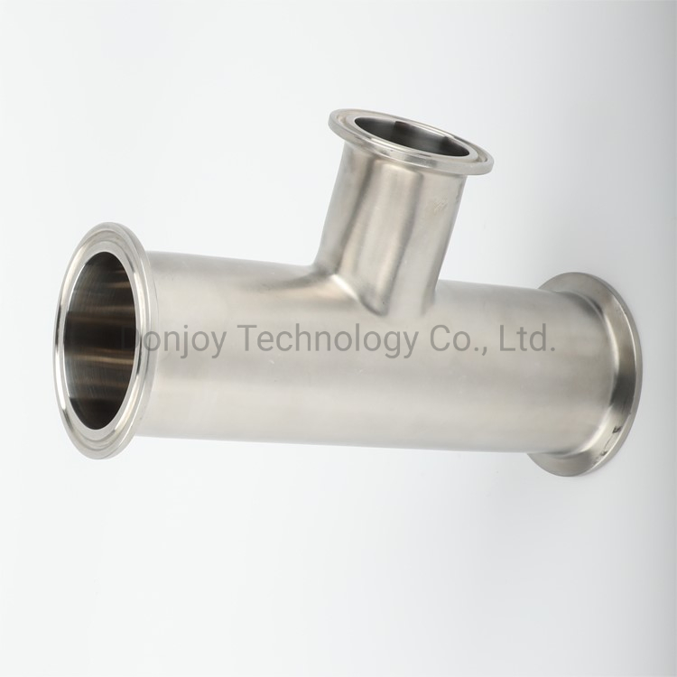DIN Standard Stainless Steel Sanitary Clamped Tee