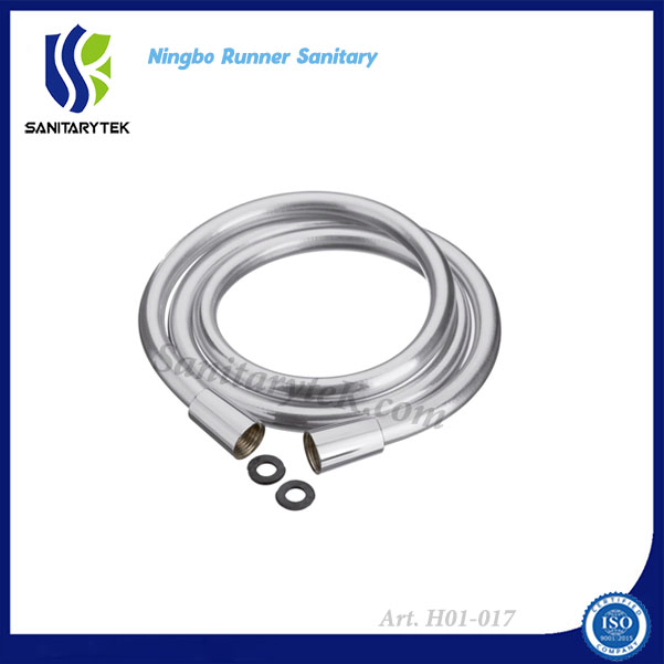 Silver Flex PVC Shower Hose for Hand Shower (H01-017)