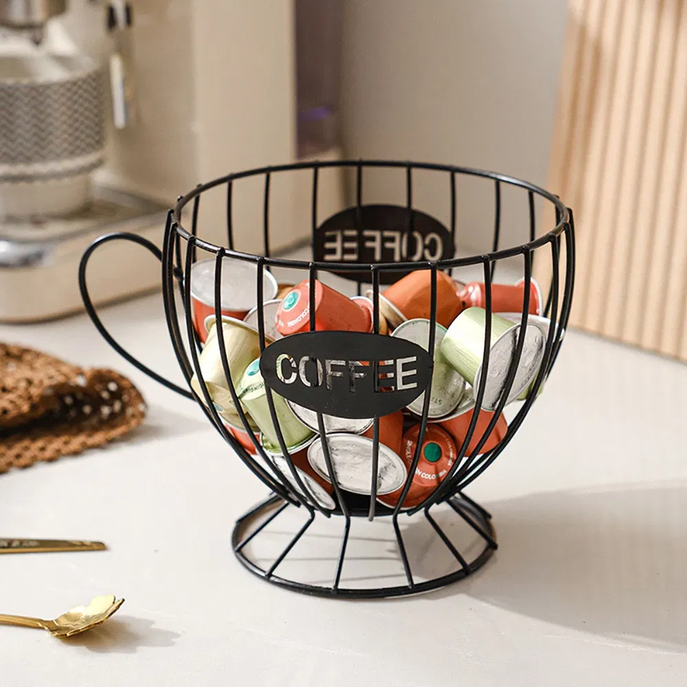 Elegant Coffee Capsule Organizer Rack for Home and Office Use