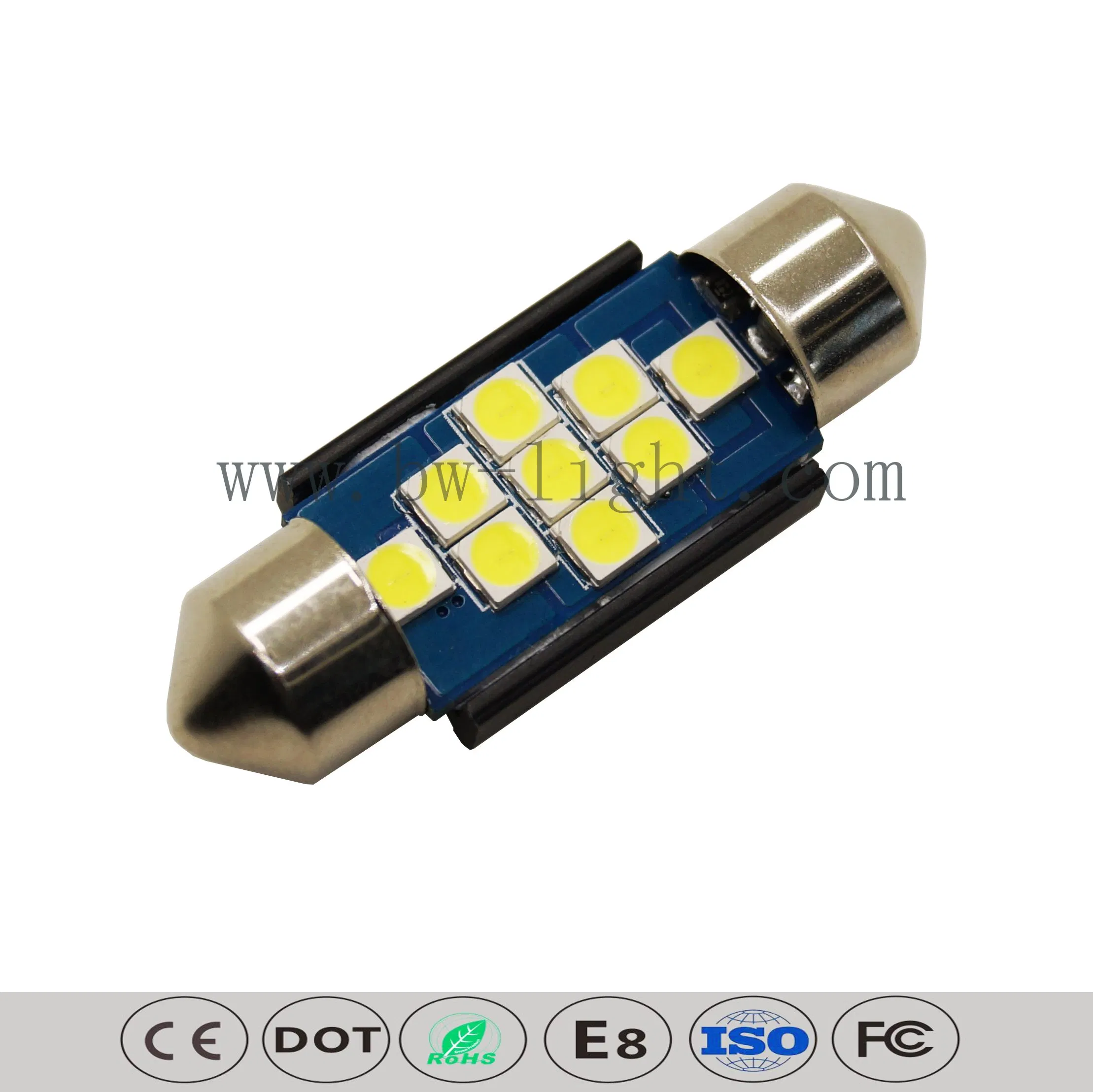 Светодиодная лампа Festoon 36мм для авто (S85-36-009Z3030P)