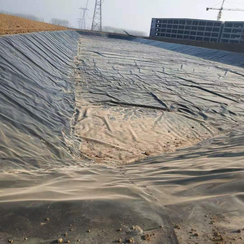 Waterproof HDPE Geomembrane for Landfill Base Liner, Cap System, Environmental Protection Projects, Pond Liner Landfills, and Water Containment Projects