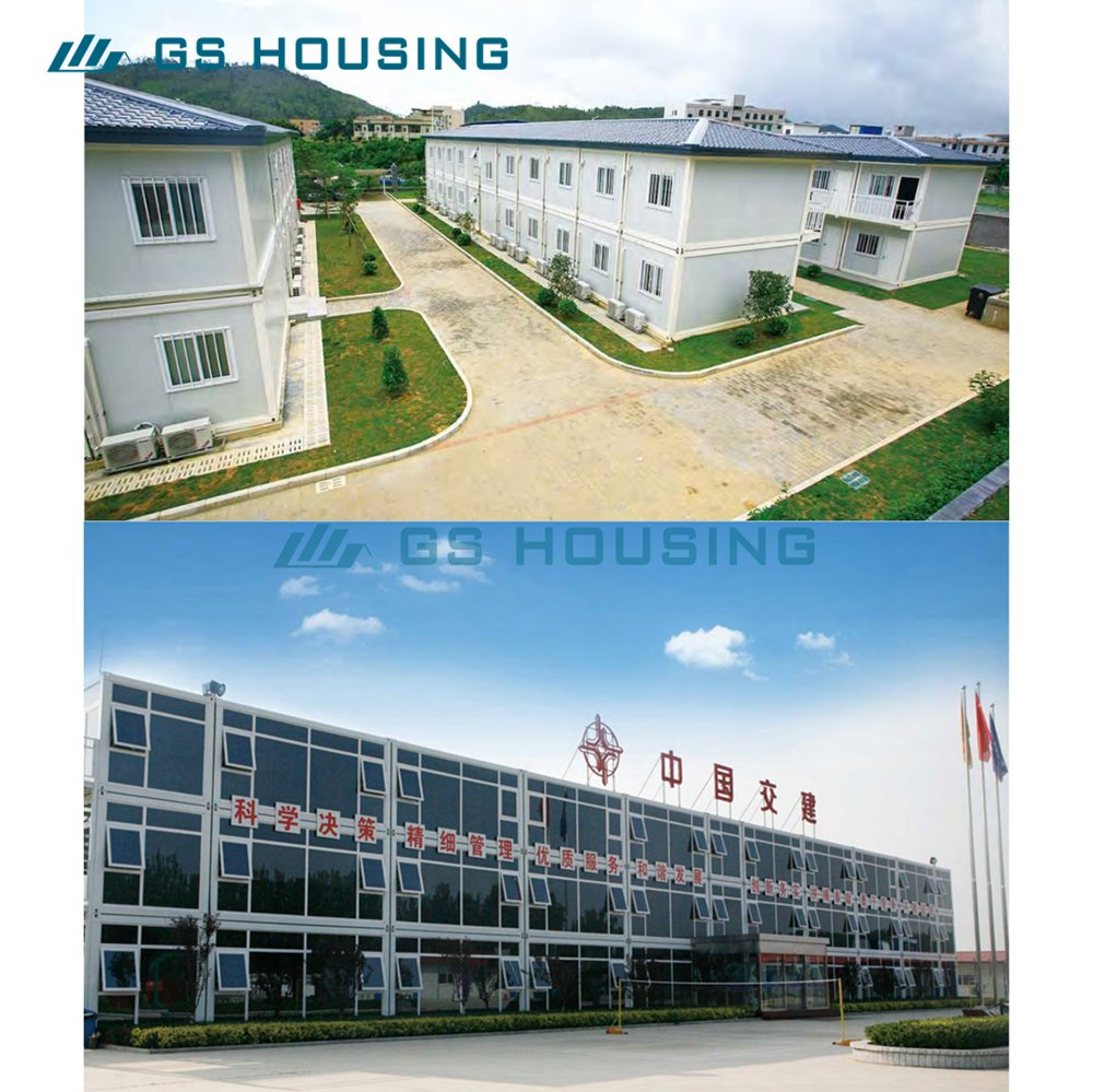 Factory Workspace Warehouse Prefabricated Container House Modular Prefab House Mobile Flat Pack Container House 20FT Container Office Vessel House
