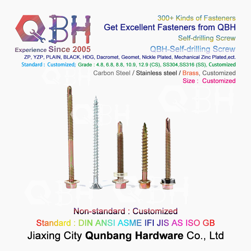 Qbh M6 Self Drilling K-20 Sheet Metal Screw