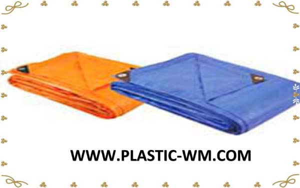 150GSM 3000# Waterproof Blue Sheet Tarpaulin PE Tarp