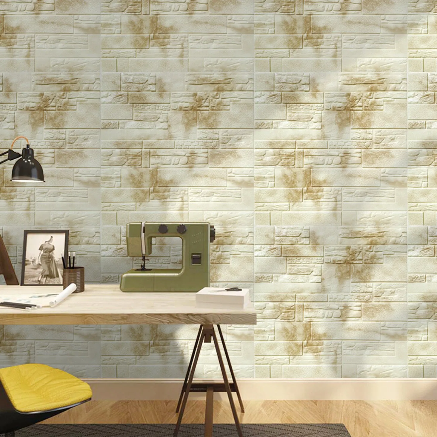 Moisture Resistant 3D Self Adhesive Wall Stickers for Children's Bedroom