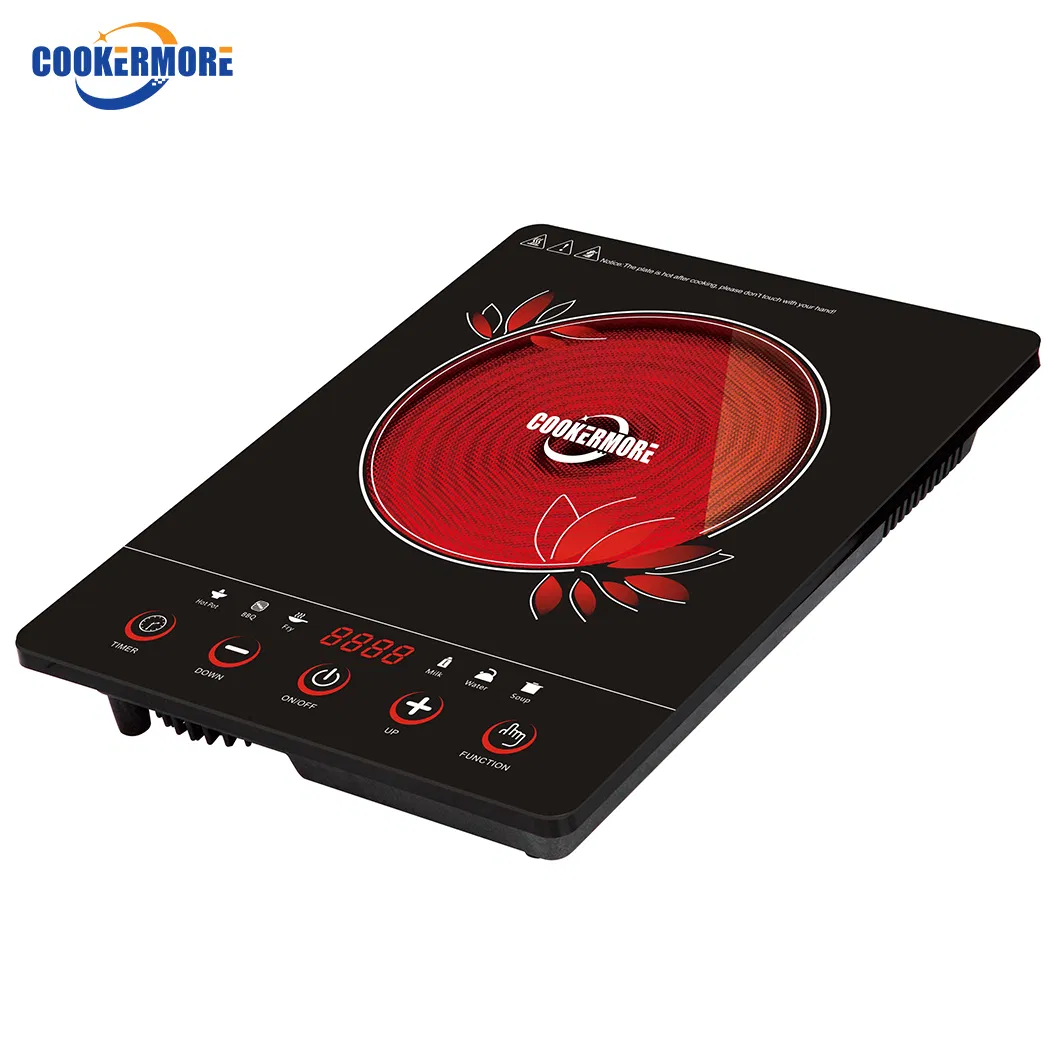 Hot Sale Commercial 2200W Induction Cooktop Slim DC Infrared Cooker