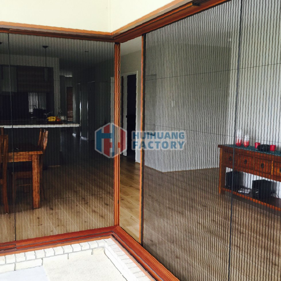 High Quality Aluminium Alloy Frame Sliding Door and Windows Polyester Plisse Net