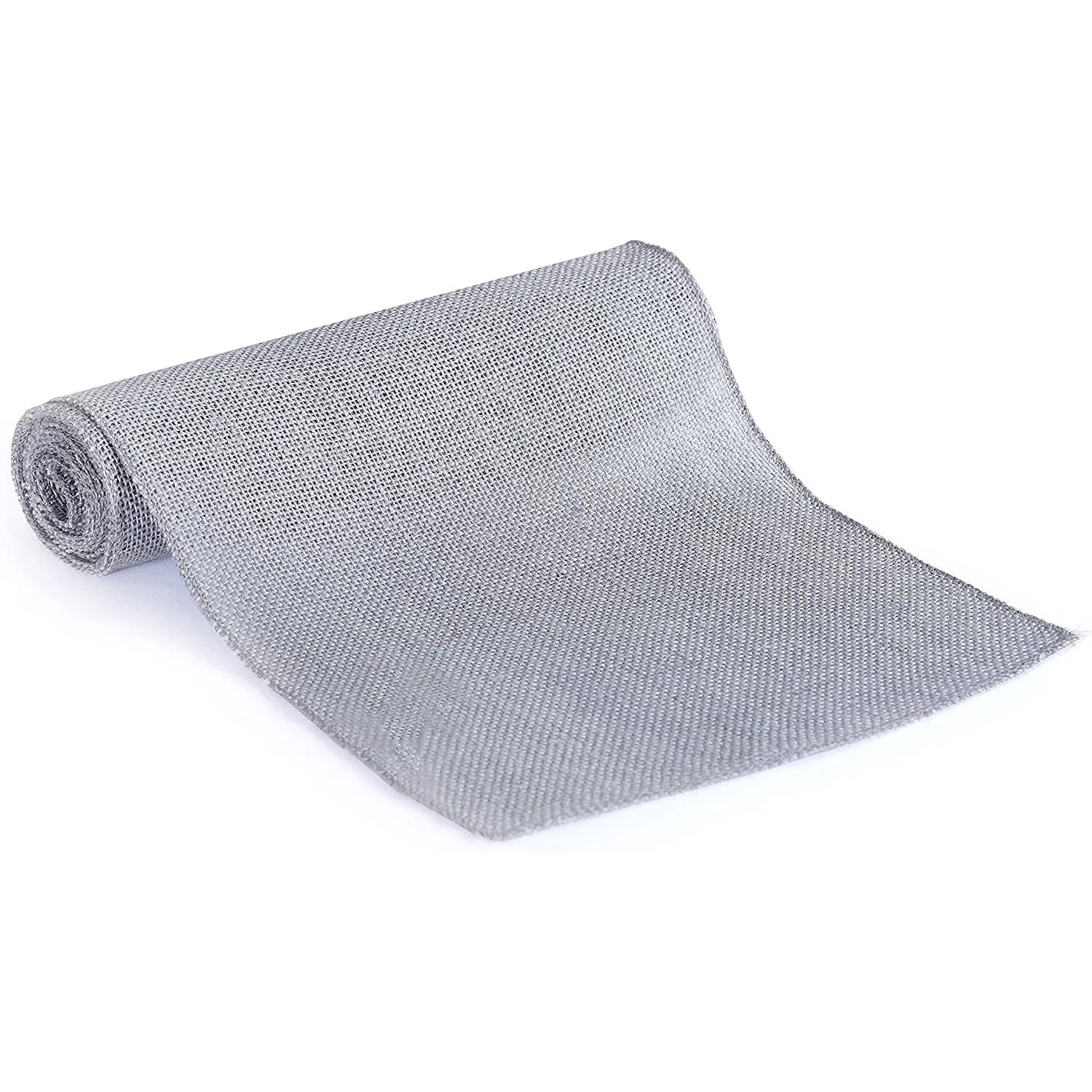 Customized Gray Party Home Decor Jute Table Runner