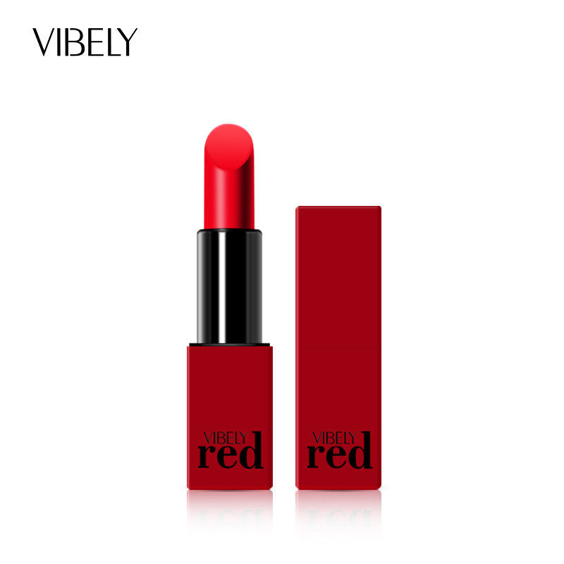 Cosmetic Kiss-Proof Lip Makeup Long Lasting Velvet Matte Moisturize Waterproof Lipstick