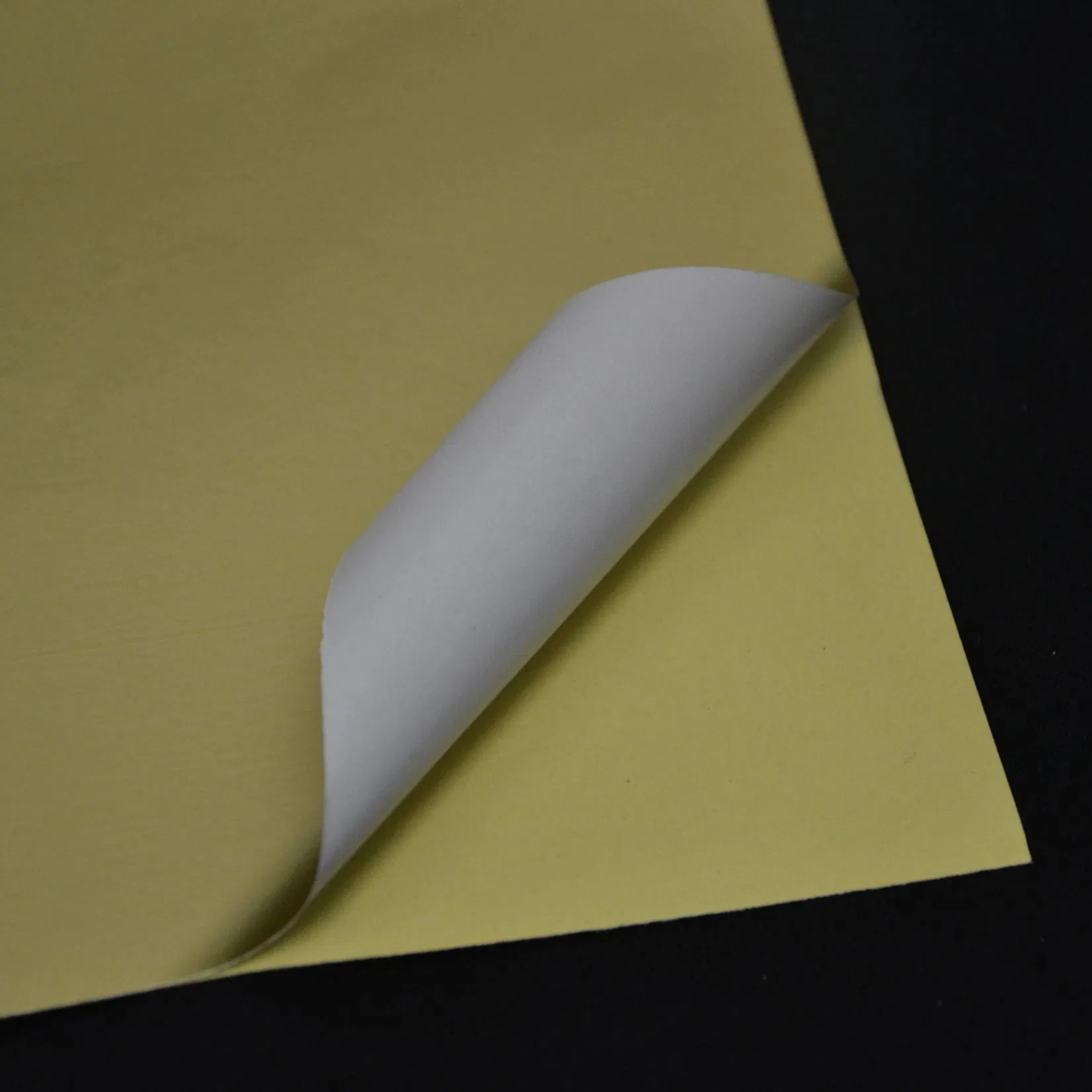 Self Adhesive Sticker Paper with Yellow Release Paper
