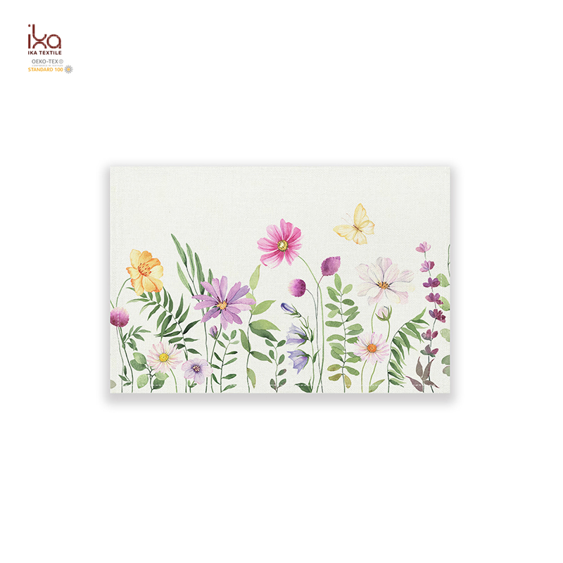 Activity Colorful Hotel Living Room Home Outdoor Indoor Christmas Decoration Dining Table Custom Design Cotton Linen Placemat for Home