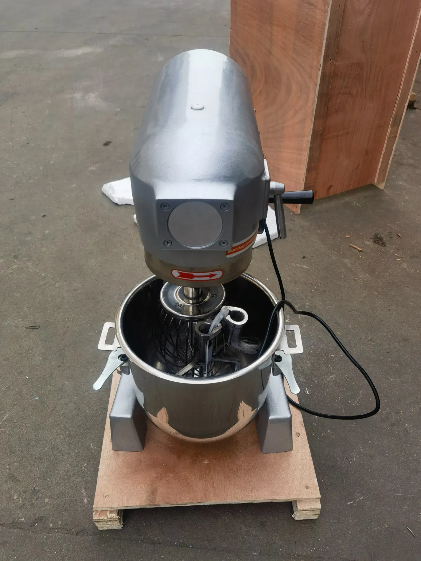 Планетарный миксер ZMD-30, 30 л, нержавеющая сталь