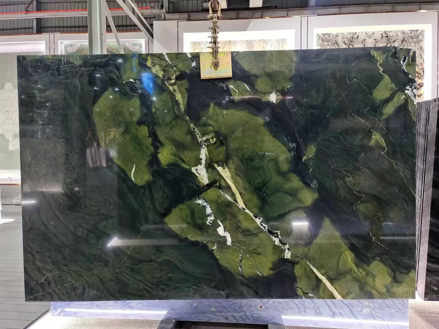 2024 China Green Natural Marble Background Wall